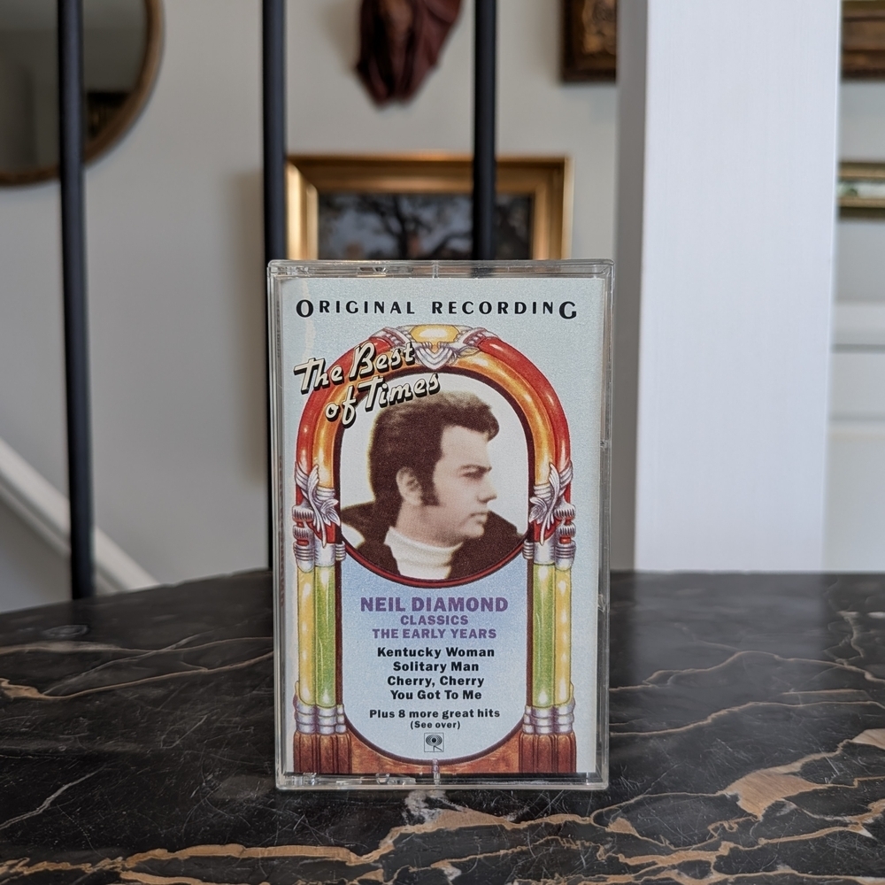 Neil Diamond Classics The Early Years Cassette Tape Vintage 1983 Canadian CBS
